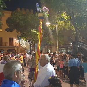 l'Esbart Dansaire al Seguici de la Festa major d'estiu 2019